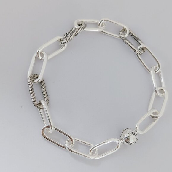 Pandora Bracelet Femme Me Link Bracelet S925 Sterling Silver - Picture 4 of 4